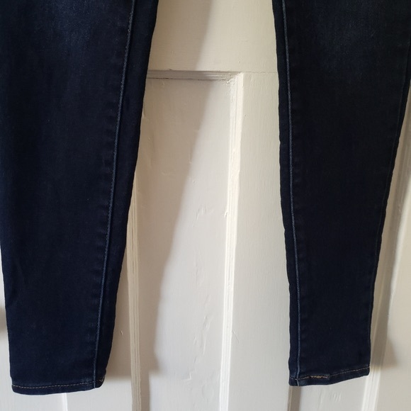 Levis® Premium 720 High Rise Super Skinny Womens Jeans Dark Wash Sz 25 - Picture 4 of 10